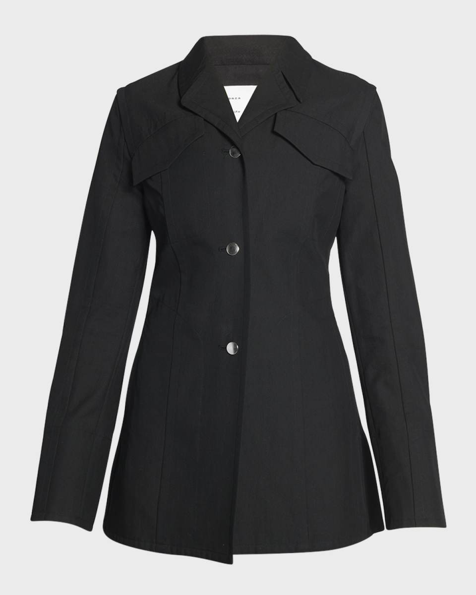Draped Suiting Jacket